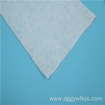 White needle-punched cotton flame retardant cotton